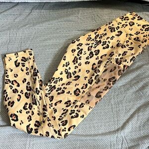 leopard print fabletics power hold leggings